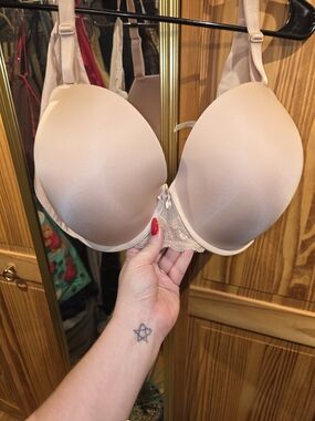 Torrid Nude Lace-Trim T-Shirt Bra